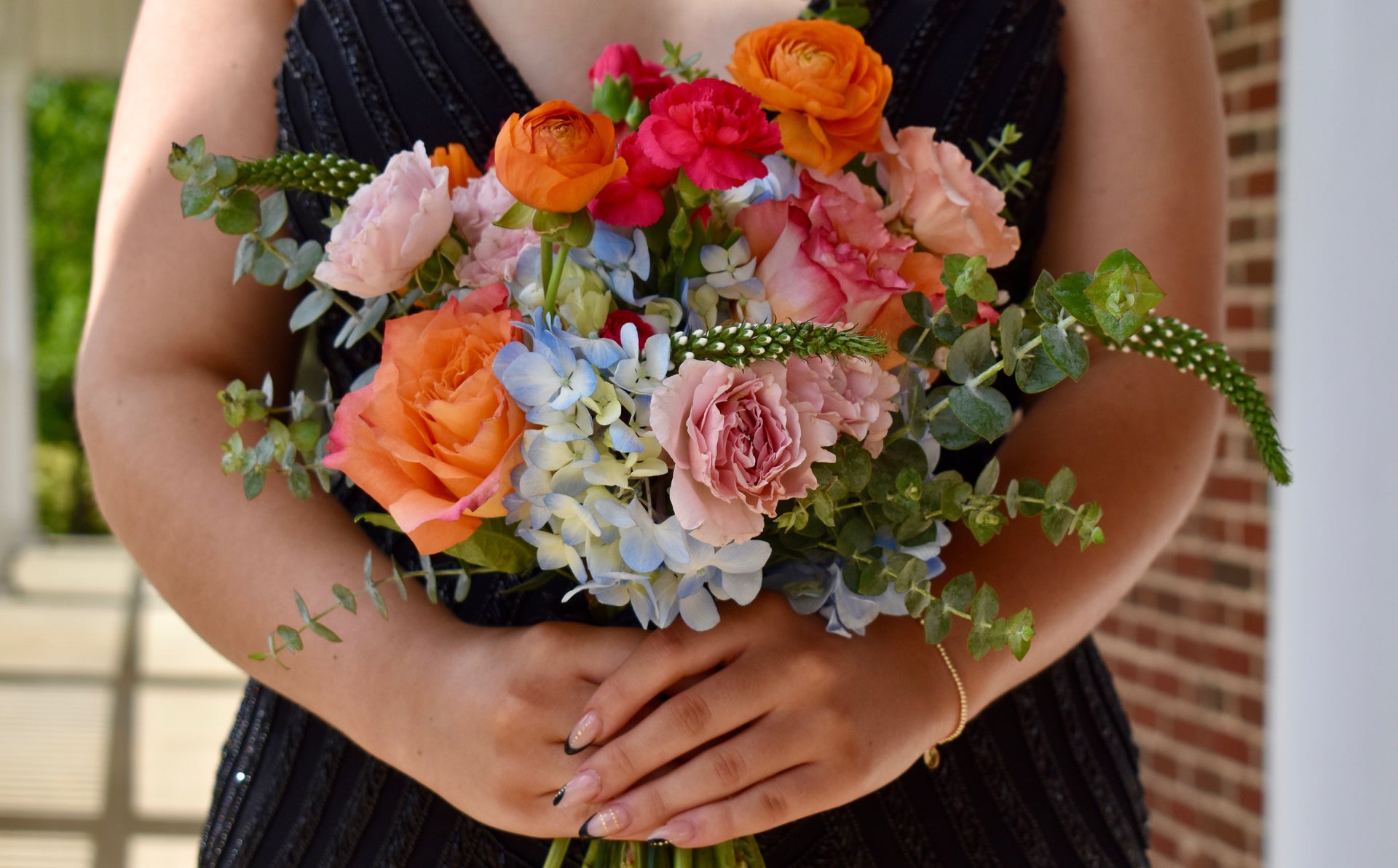 Corsage and boutonnière flowers