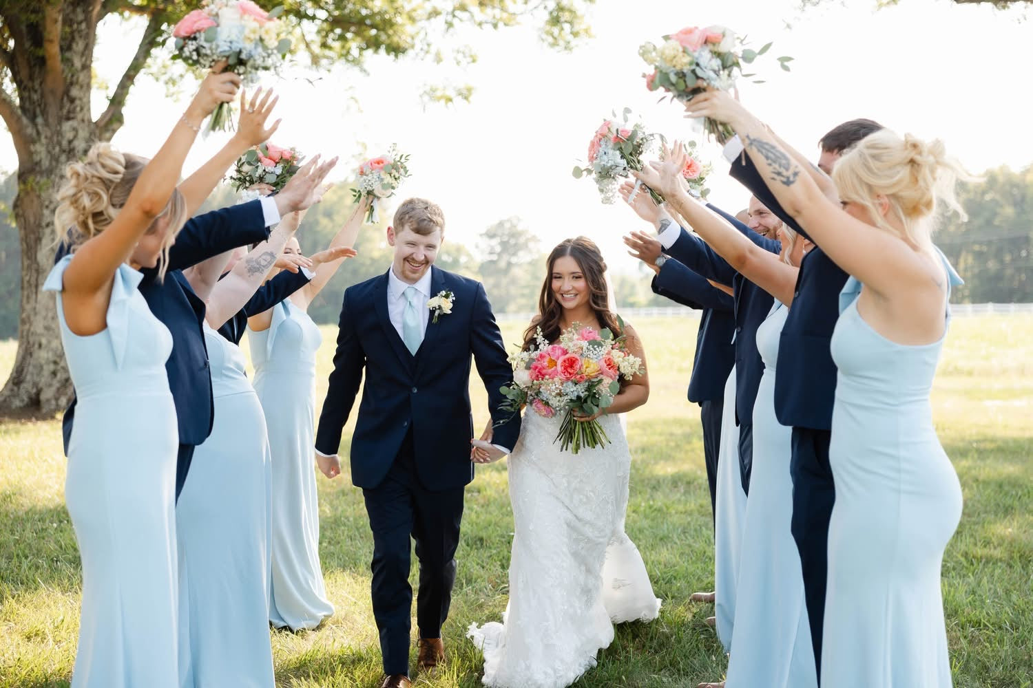 Bumble & Bloom wedding flowers