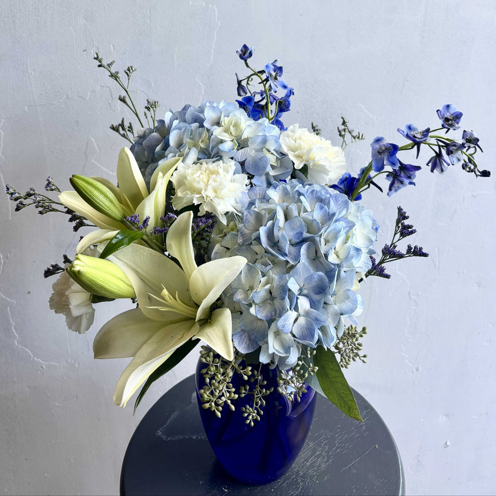 Be Still floral arrangement