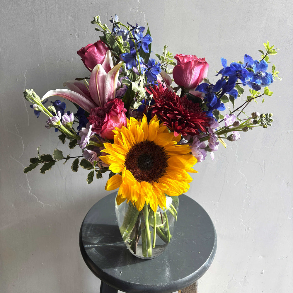 Color Me Happy floral arrangement