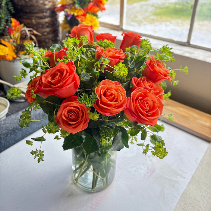 Orange roses (photo coming soon)